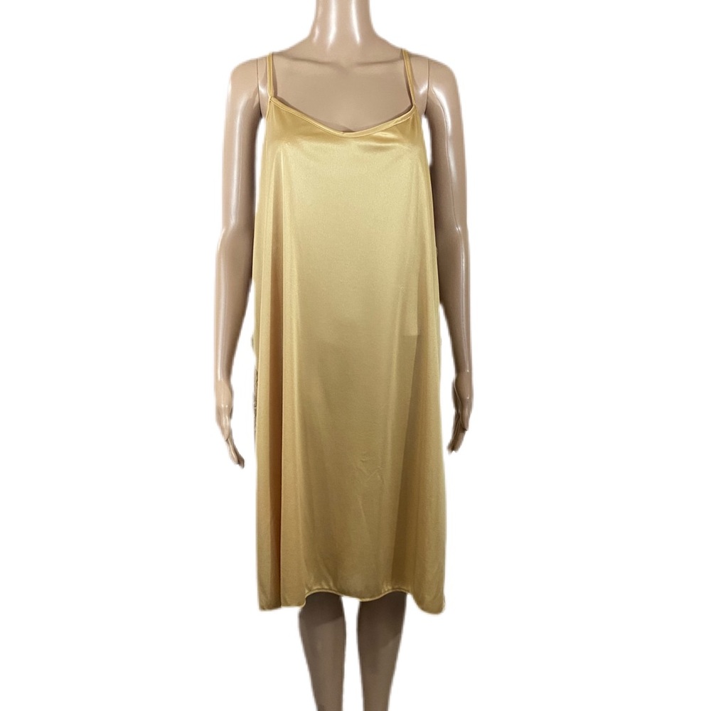 VTG WOMAN WITHIN Nightgown Chemise Slip Dress 2X